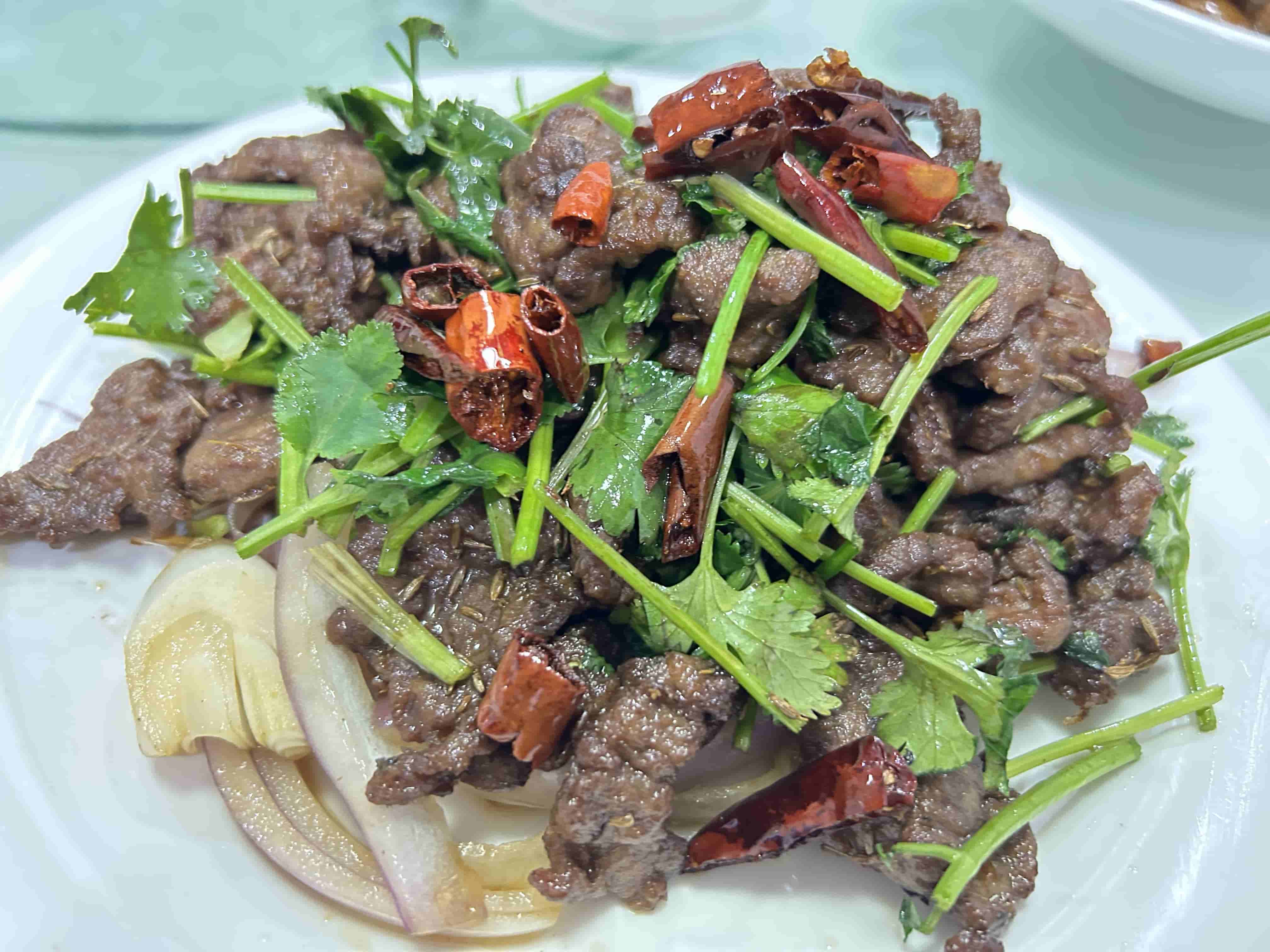 小炒鹿肉